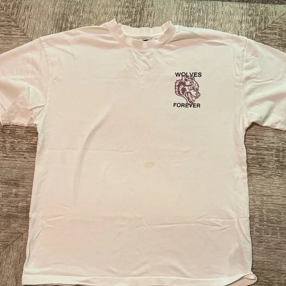 Wolves Forever Darc Sport White T-Shirt M - Picture 1 of 4